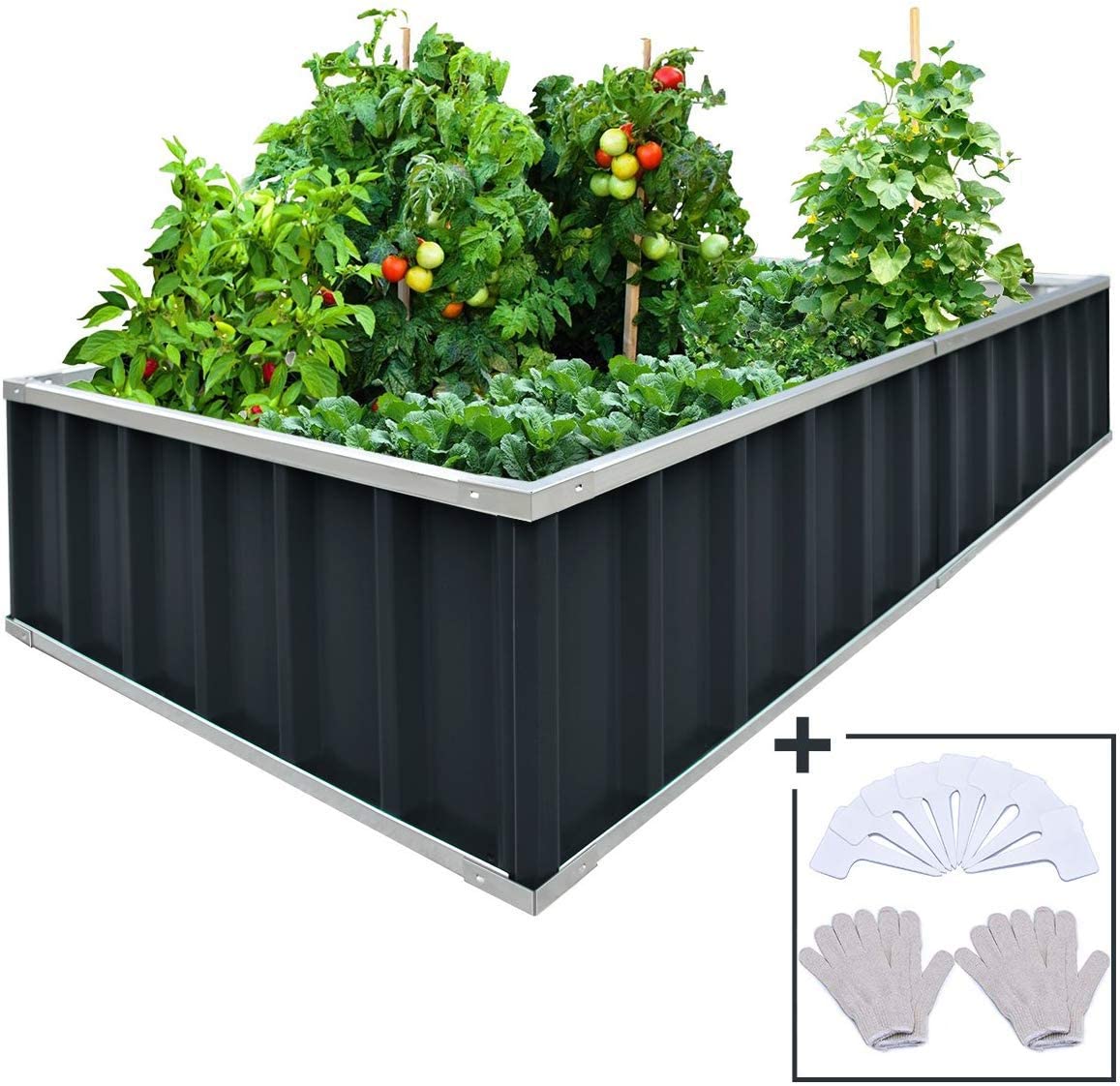 KING BIRD Reinforced Extra-Thick 2-Ply Raised Garden Bed