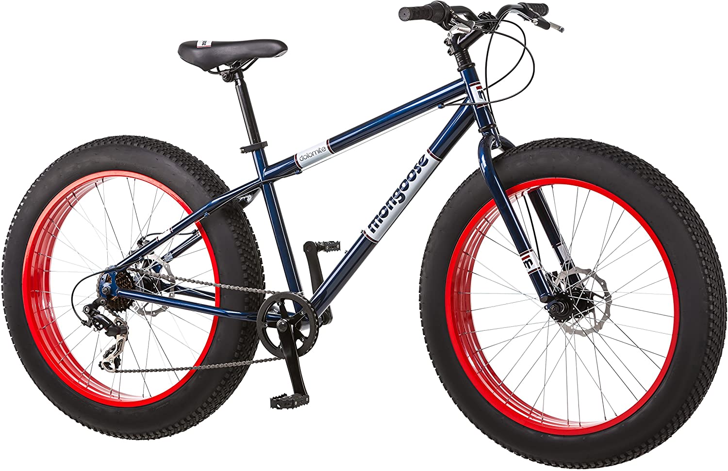 Mongoose Dolomite Fat Tire Mens Mountain Bike