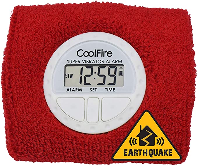 CoolFire Boom Vibrating Alarm Clock