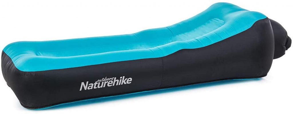 Naturehike Ergonomic Design Air sofa bed Waterproof Inflatable Beach Lounger Double Layer Beach Camping Air Bed