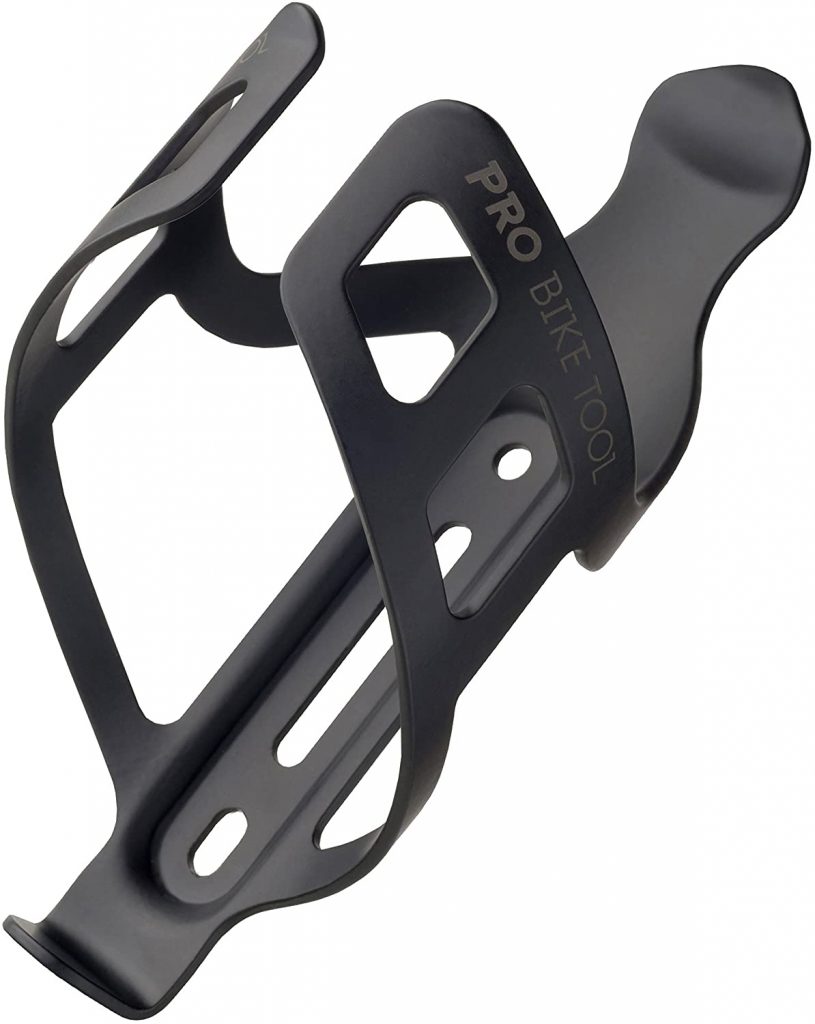 PRO BIKE TOOL Matte Black Bike Water Bottle Cage