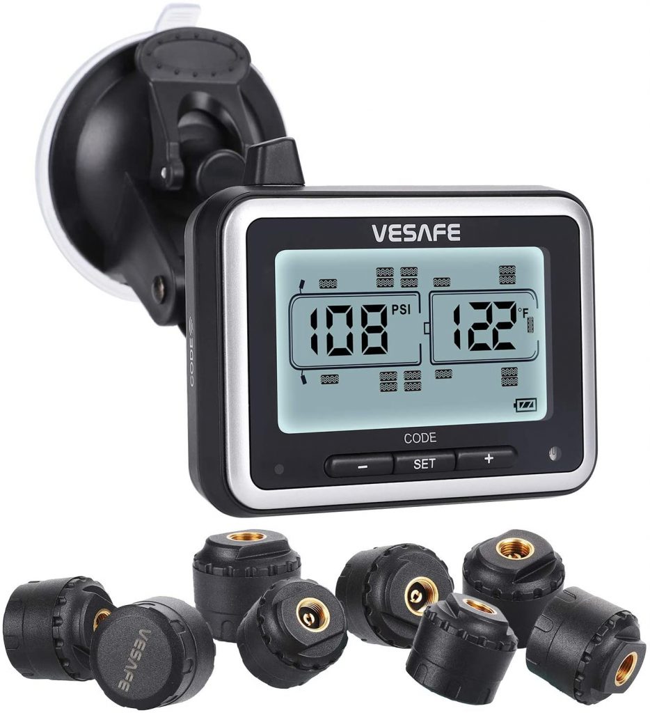 Vesafe TPMS, Wireless Tire Pressure Monitoring System