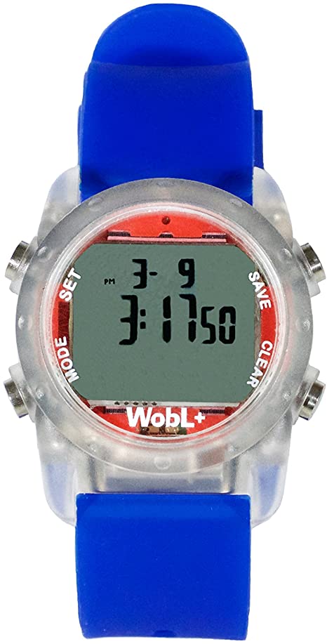 WobL+ World's Smallest & Best Waterproof Vibrating Timer
