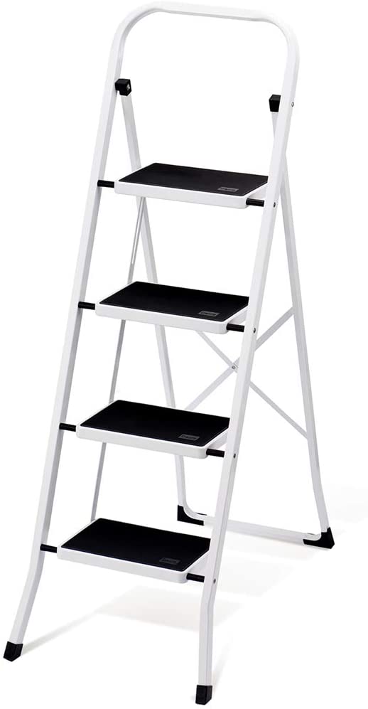 Delxo Folding 4 Step Ladder