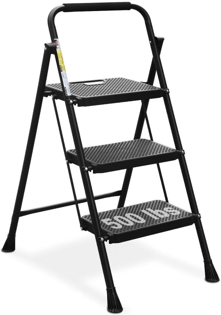 HBTower 3 Step Ladder