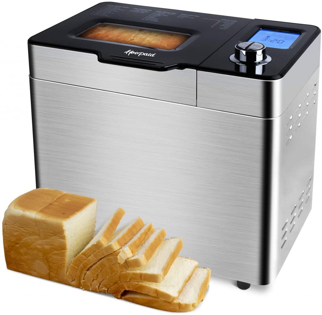 Hoepaid 25-in-1 Programmable Program Setting Bread Maker