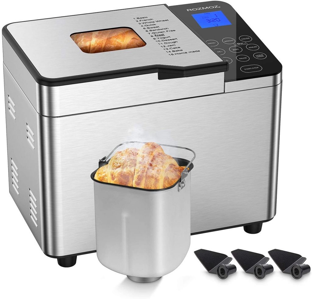 Rozmoz Pro Bread Machine with Homemade Function