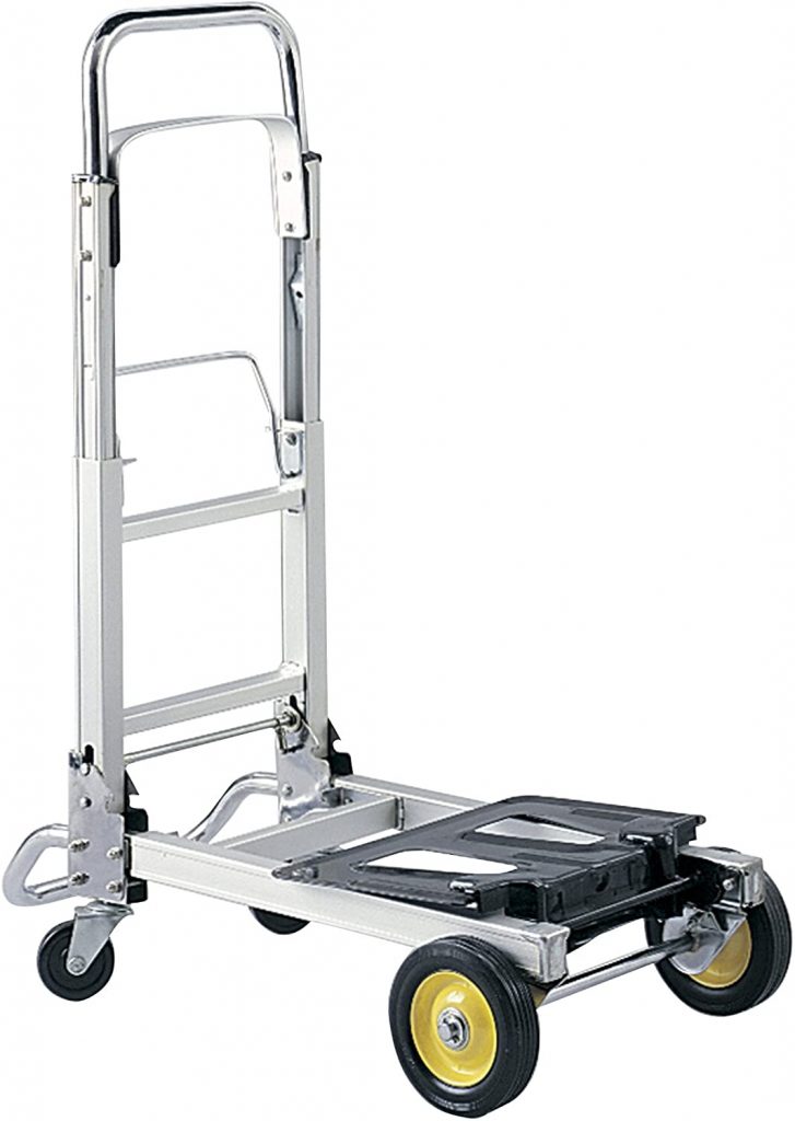 Safco Products Hide-Away Convertible Hand Truck Dolly