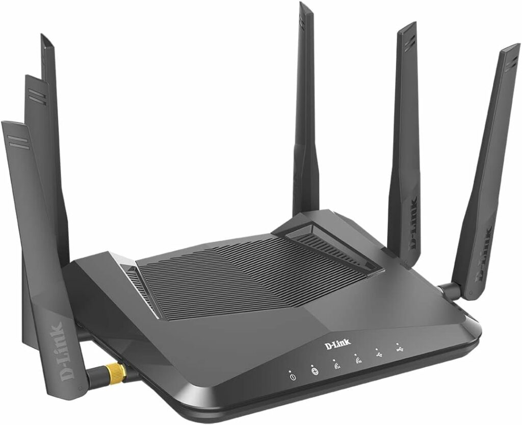 D-Link WiFi 6 Router AX4800 MU-MIMO Voice Control Compatible
