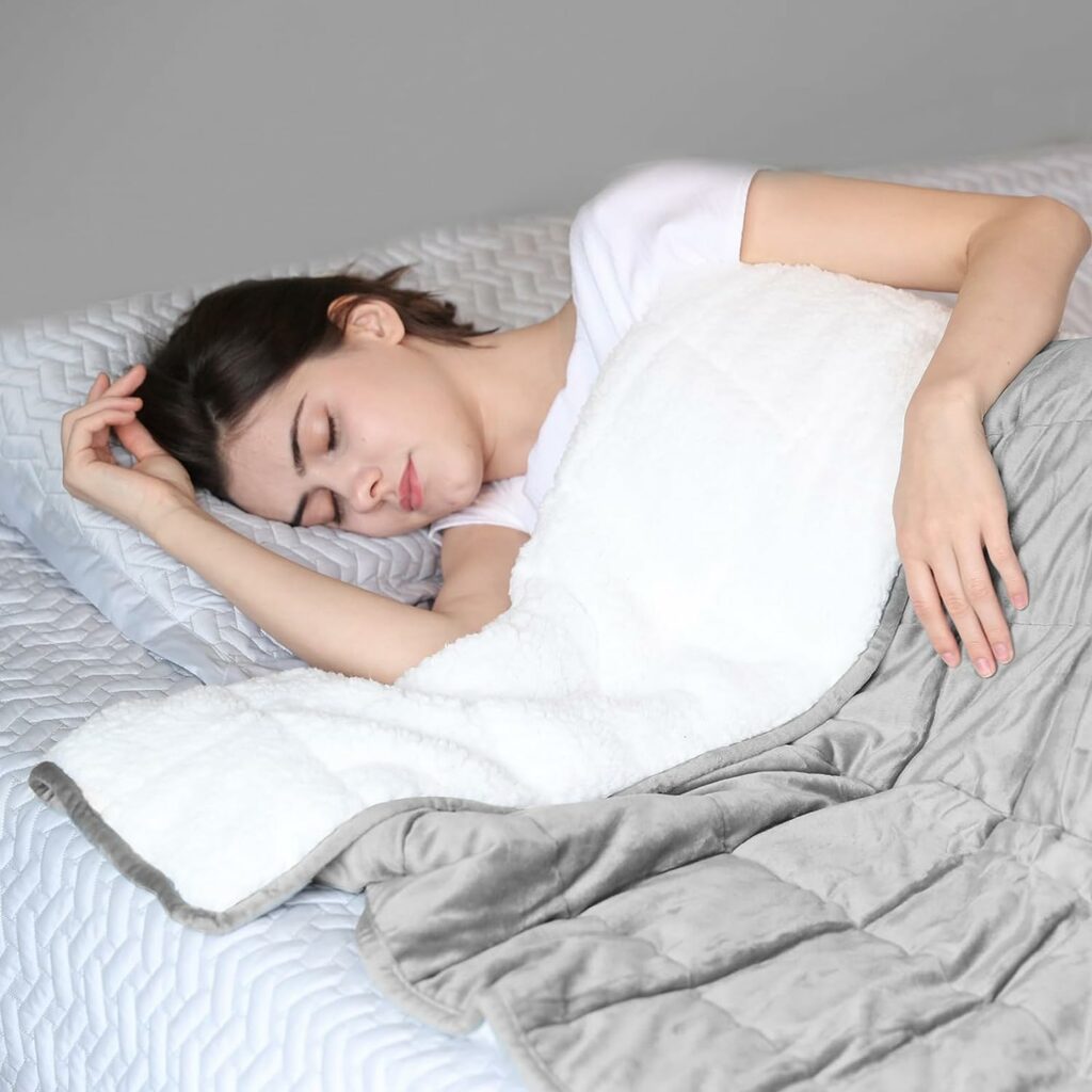 Syrinx Sherpa Fleece Weighted Blanket