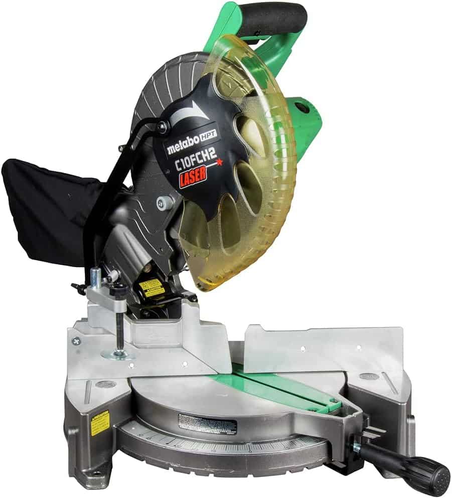 Metabo HPT 10-inch Single Bevel Miter Saw