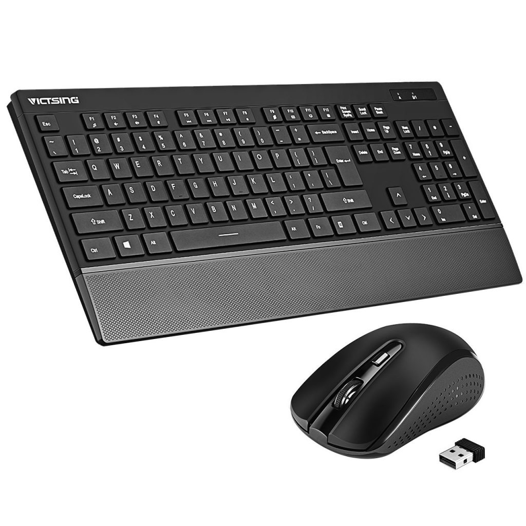VicTsing Ultra-thin Wireless Keyboard and Mouse