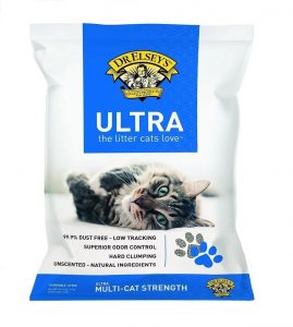 1. Precious Cat Ultra Premium Clumping Cat Litter