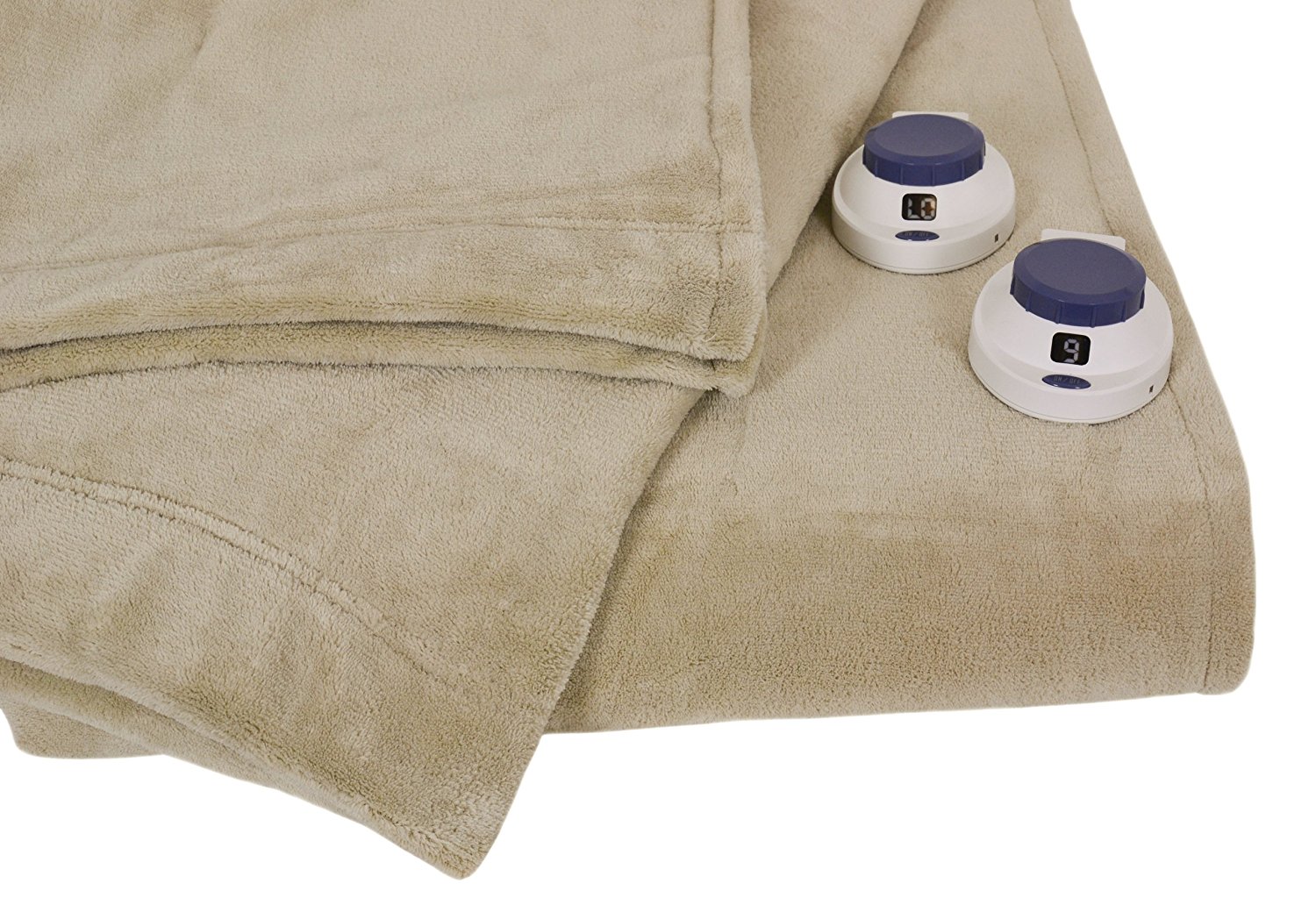 dual control heated mattress cover