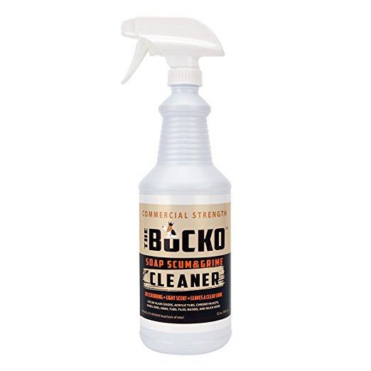 6. The Bucko Soap Scum & Grime Remover/Bathroom & Shower Cleaner
