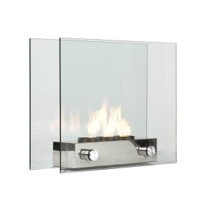 #8. Southern Enterprises Loft Portable Indoor / Outdoor Fireplace