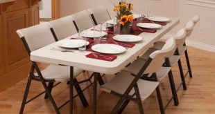 9. Portable Banquet folding tables