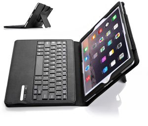 10. IVSO Apple iPad Pro 9.7 Case With Keyboard DETACHABLE Bluetooth Keyboard Stand Case / Cover