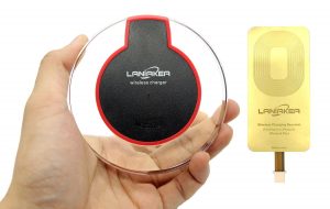 4. LANIAKEA Qi Wireless Charging System for iPhone 6 and 7
