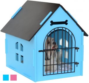 6. Royal Craft Wood Dog House Crate Indoor Kennel for Small Dogs