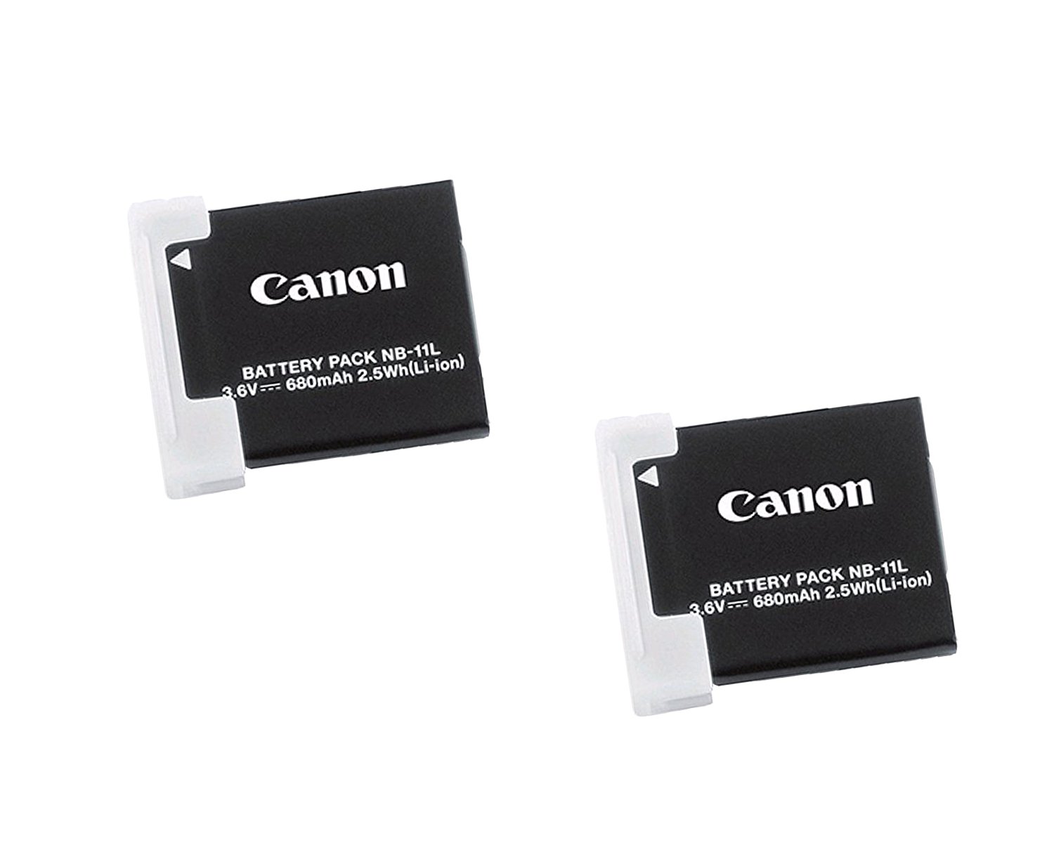 7. Canon NB-11L 2x Rechargeable Lithium-Ion Battery Pack