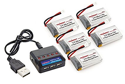 Combo: Tenergy T439 5-in-1 charger for 3.7V Lithium RC
