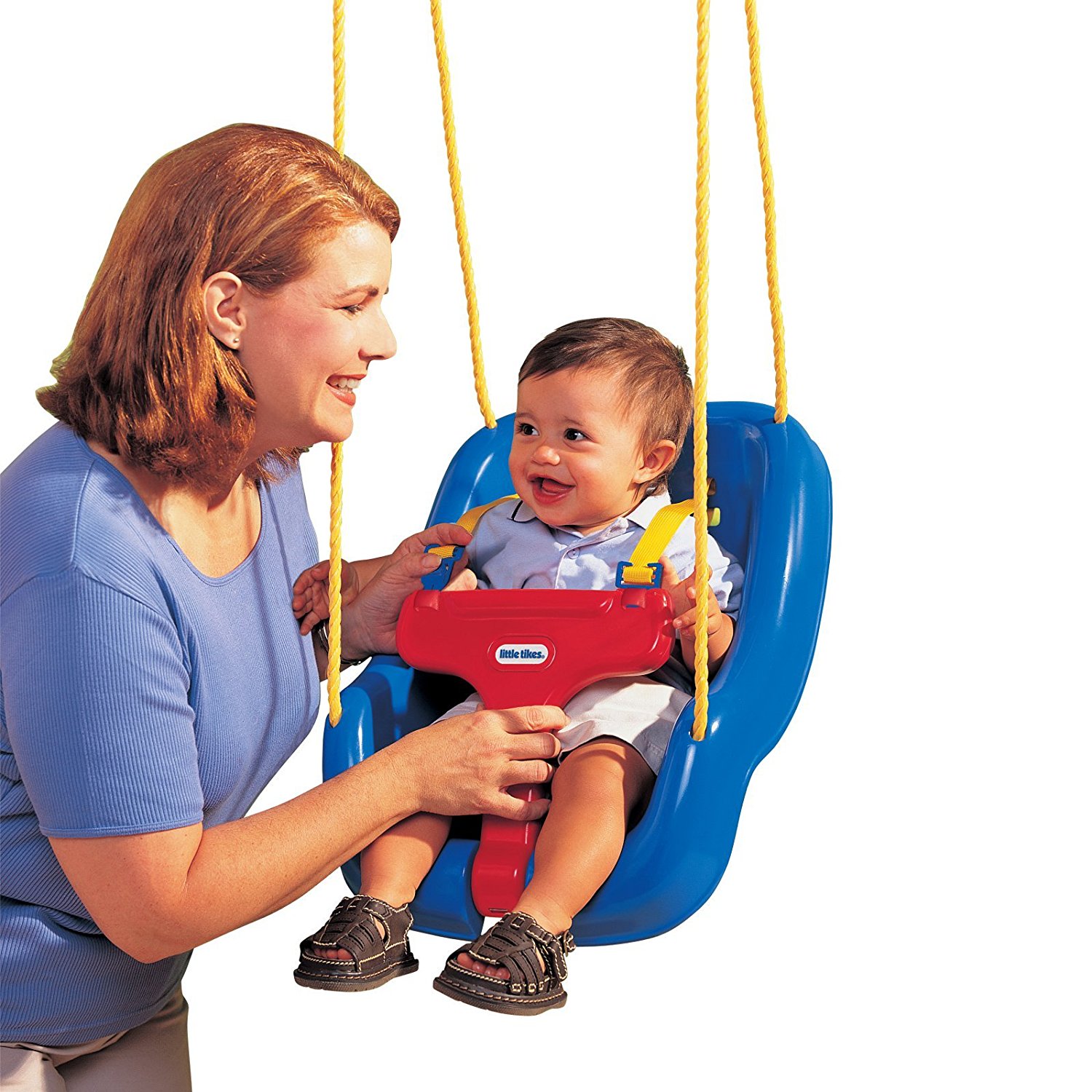 baby swing and slide little tikes