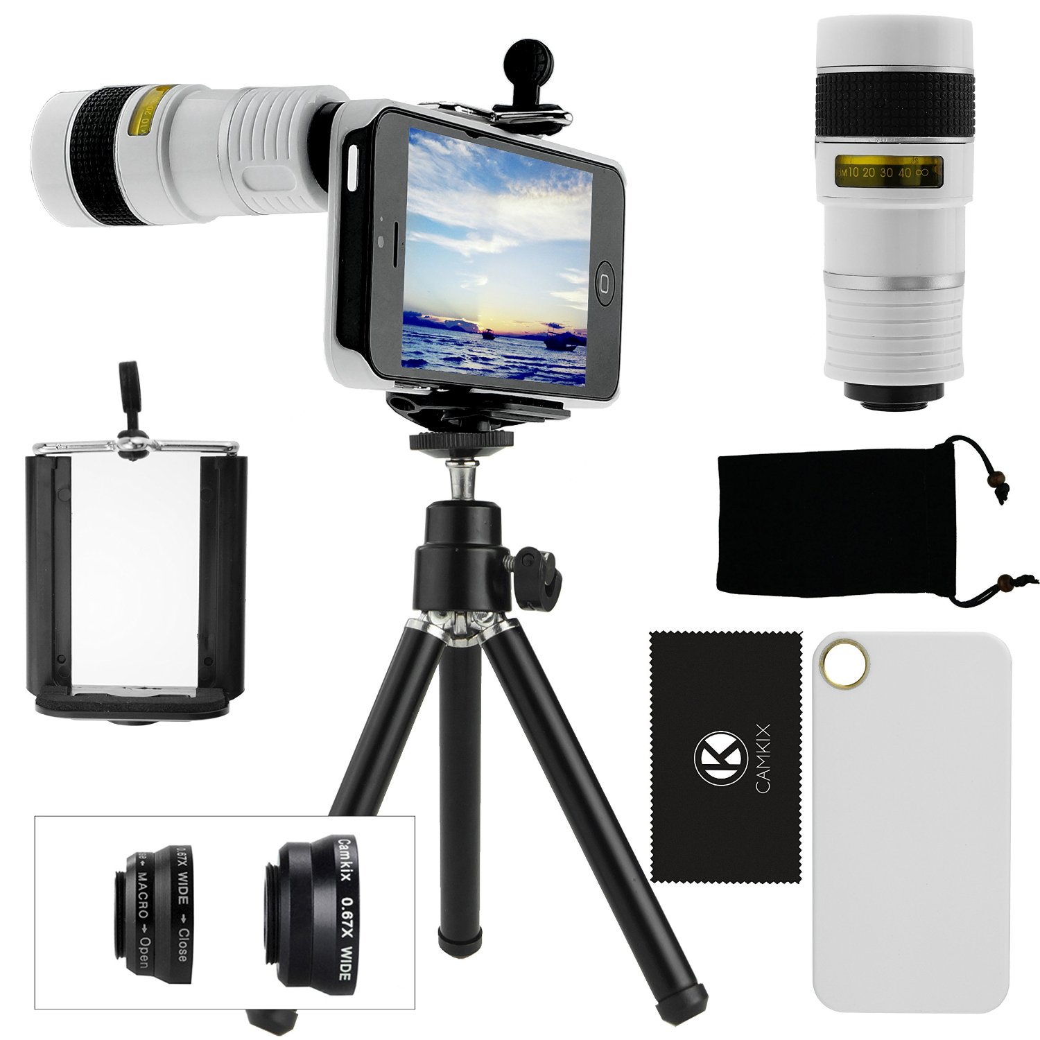 Rotatable Mobile Phone Tripod Stand Holder Handheld Camera