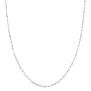 5. Sterling Silver 1mm Twisted Curb Chain