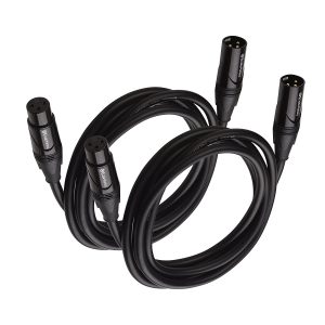 Cable Matters 2-Pack Male to Female XLR Microphone Cable (6-Feet)