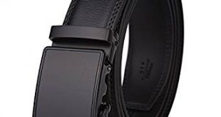 Dante Men’s Leather Ratchet Dress Belt