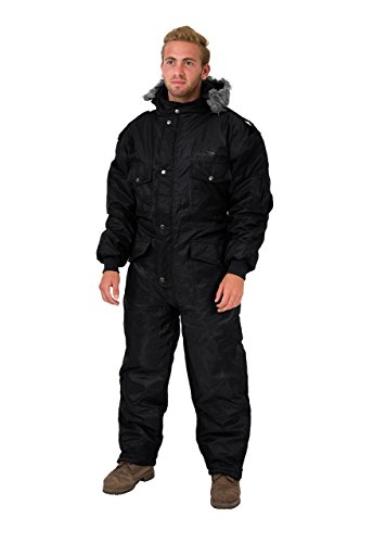HAGOR Black IDF Winter Clothing Insulated Ski Suit