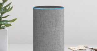 Heather Gray Fabric 2nd Generation Amazon Echo Speaker