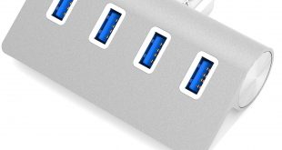 Close Premium 4-Port Gold Aluminum iMac USB 3.0 Hub