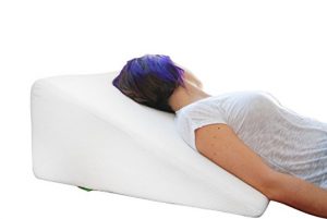 Bed Wedge Pillow with Memory Foam Top by Cushy Form
