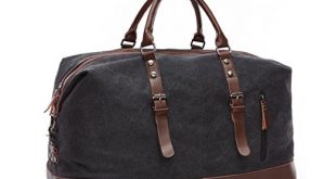 MEWAY Canvas Travel Luggage Duffle Bag