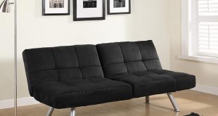 DHP Kaila Sofa Sleeper Convertible Metal Futon