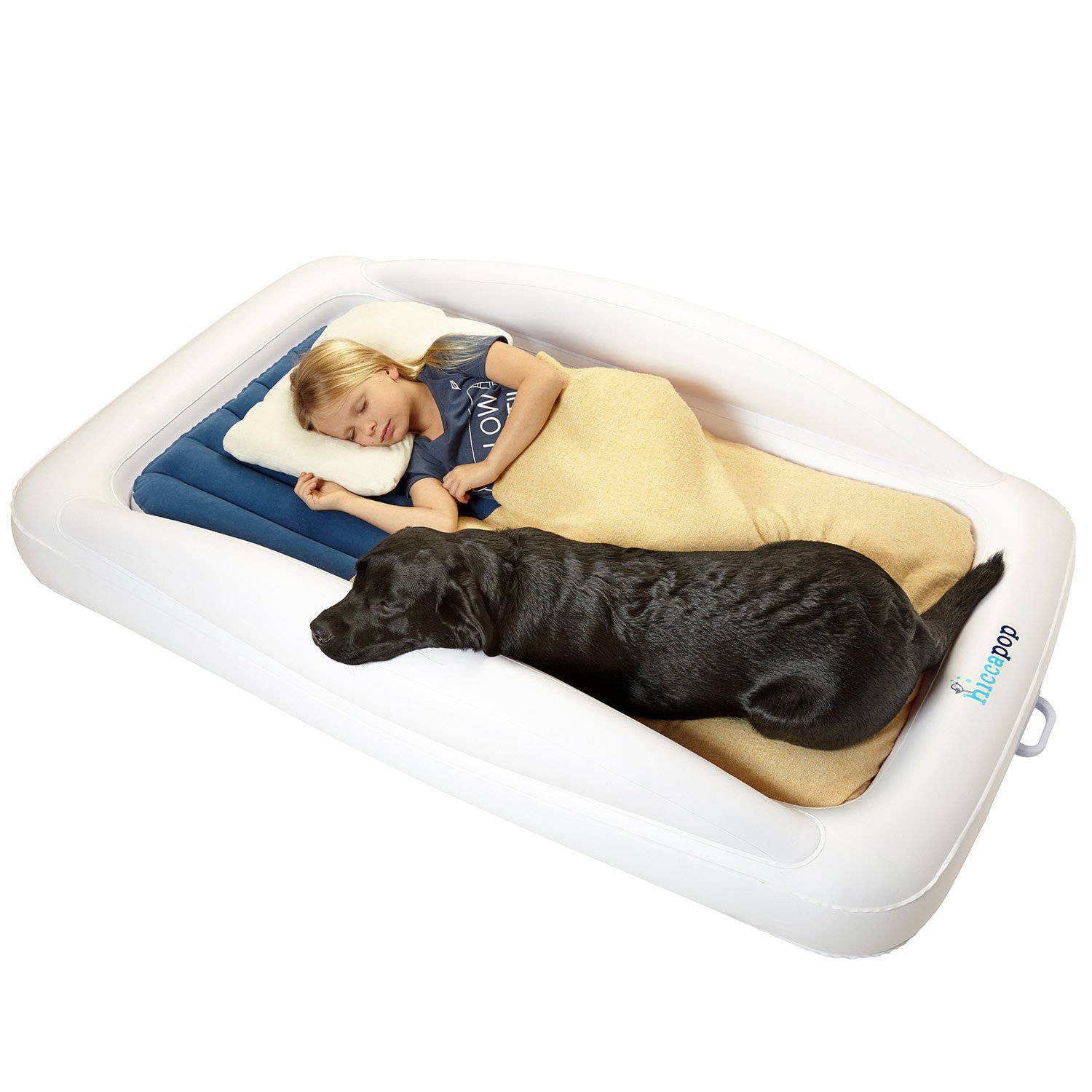 hiccapop Inflatable Toddler Travel Bed