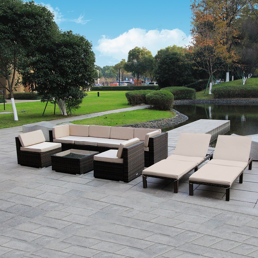 Top 10 Best Patio Sofas Pro Review Magic Union Outdoor Patio Sofa Set