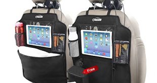 Oasser Kick Mats Car Seat Back Organizer