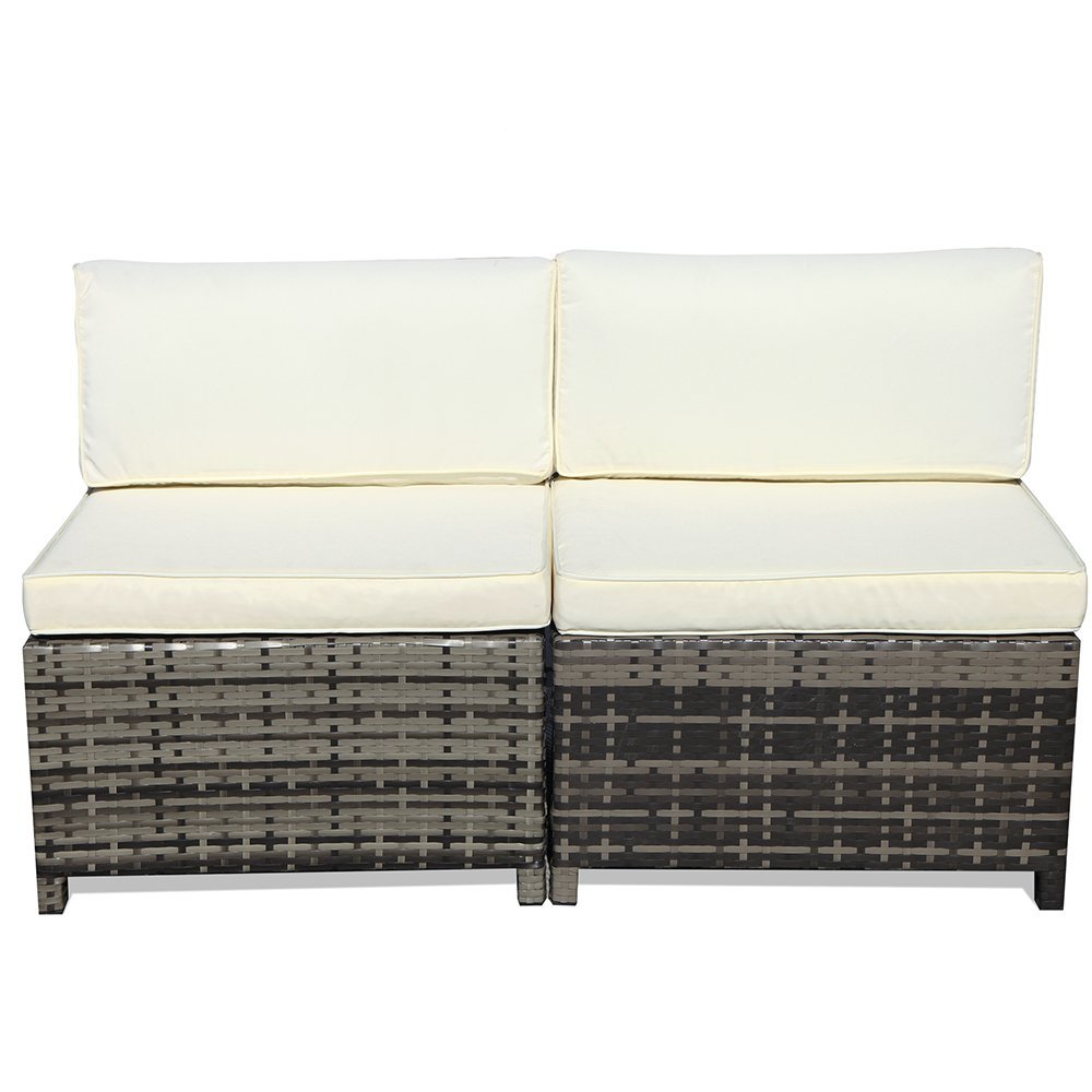 Top 10 Best Patio Sofas Pro Review Super Patio Armless All Weather Sofa Chair