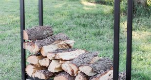 1.Go Indoor/Outdoor Heavy-Duty Firewood Rack