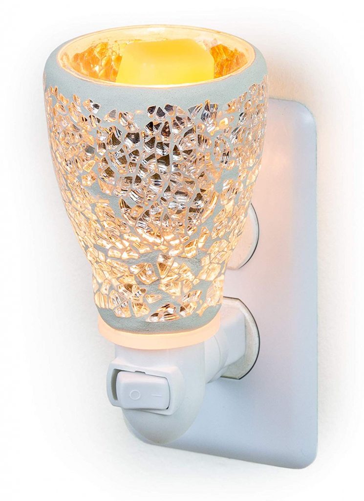 Dawhud Direct Mosaic Glass Plug-in Fragrance Wax Melt Warmers