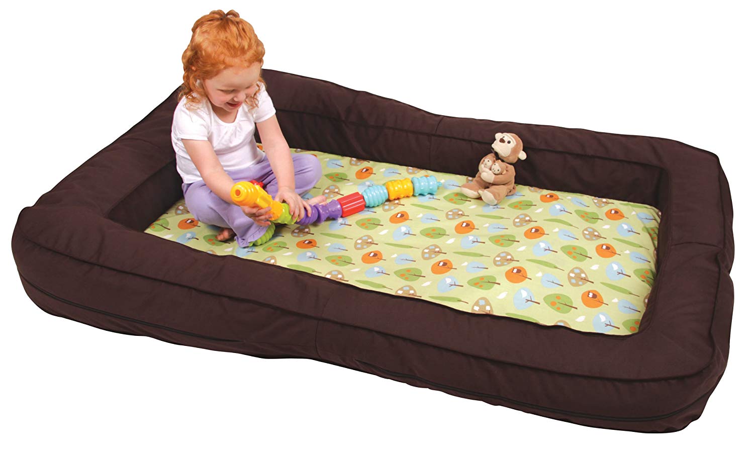 a baby toddler bed and mattress