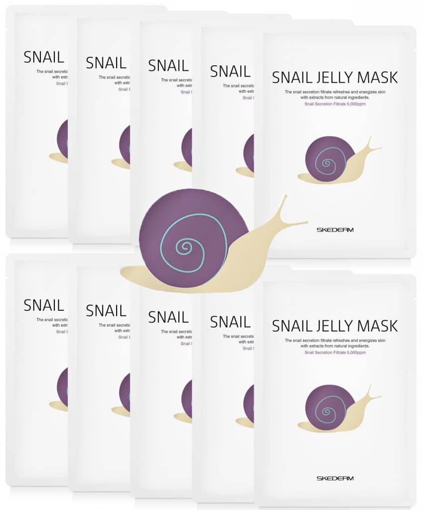 SKEDERM Snail Jelly Face Mask
