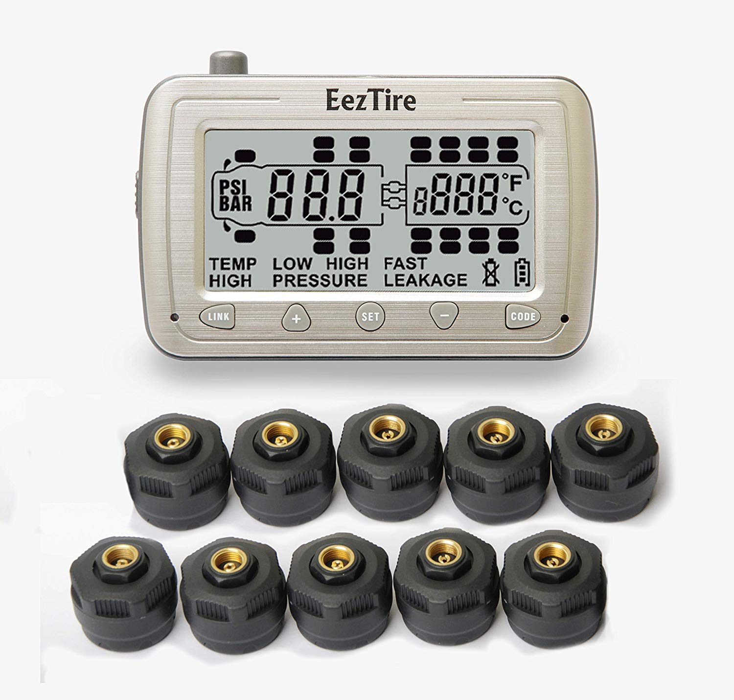 EEZTire-TPMS Real Time/24x7 Tire Pressure Monitoring System