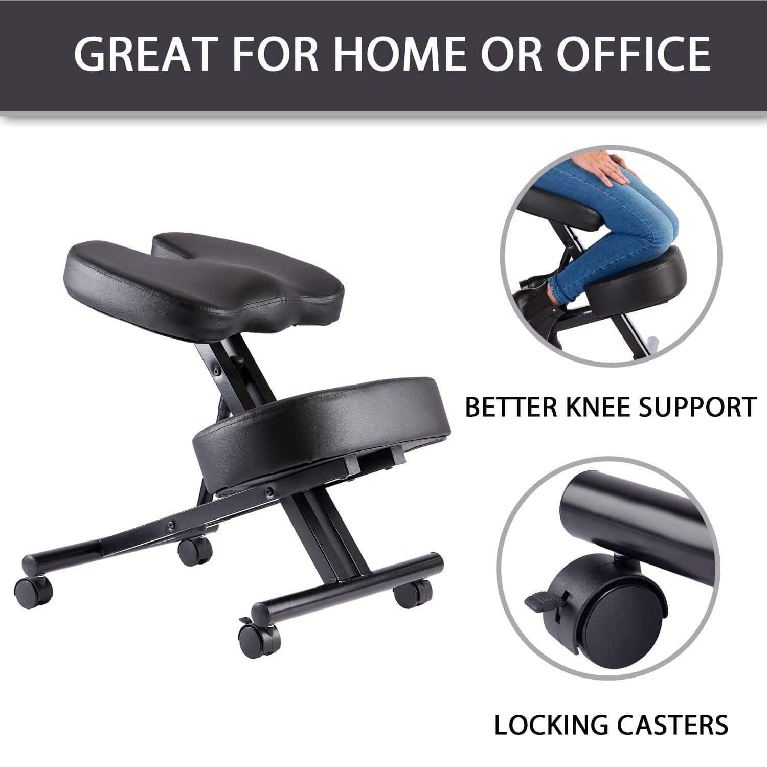 Kneeling Chair with Orthopedic for Better Posture