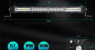 Autofeel 12" 1-Row LED Light Bar