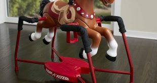 Radio Flyer Plush Interactive Riding Horse 