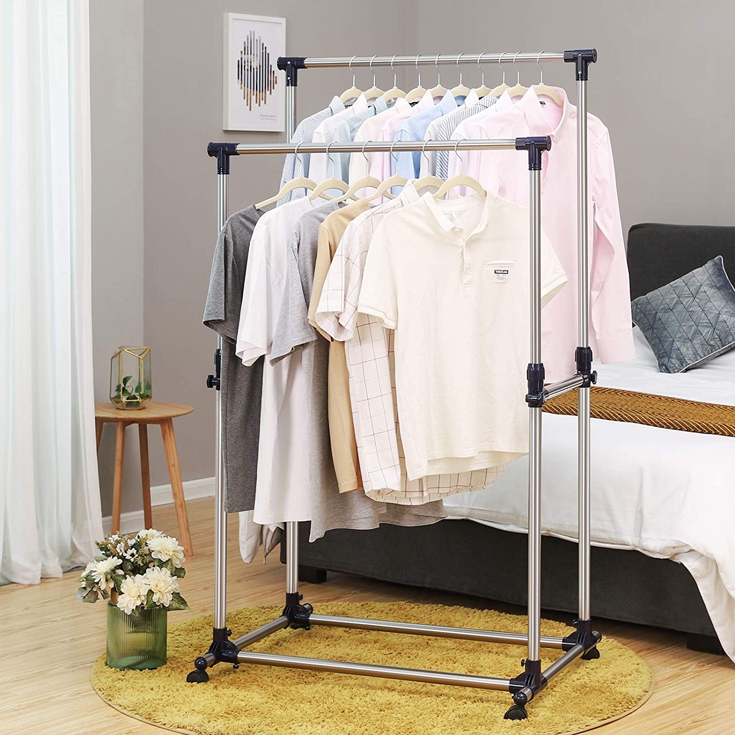 Top 10 Best Double Clothes Racks in 2022 - Top Best Pro Review